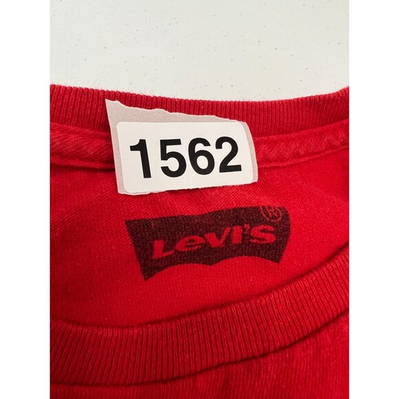 Levi's 501 Levi Strauss & Co. 501 Circle Red T Shirt - Size XL - Picture 9 of 9